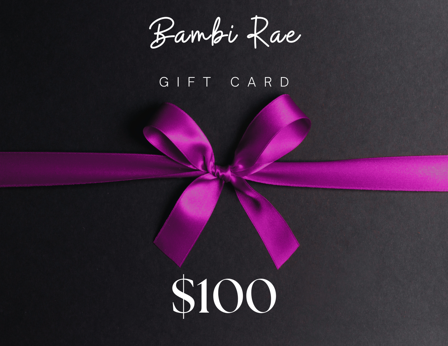 Bambi Rae Collections Gift Card