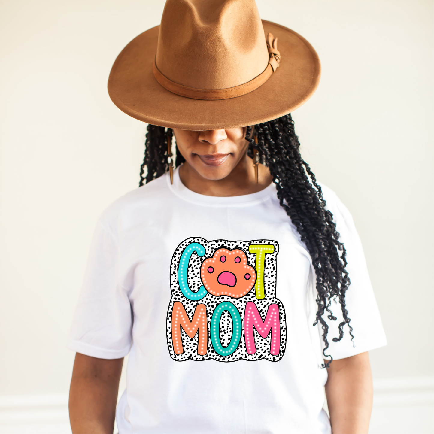 Cat/Dog Mom Tshirt Custom T-Shirt Bambi Rae Collections
