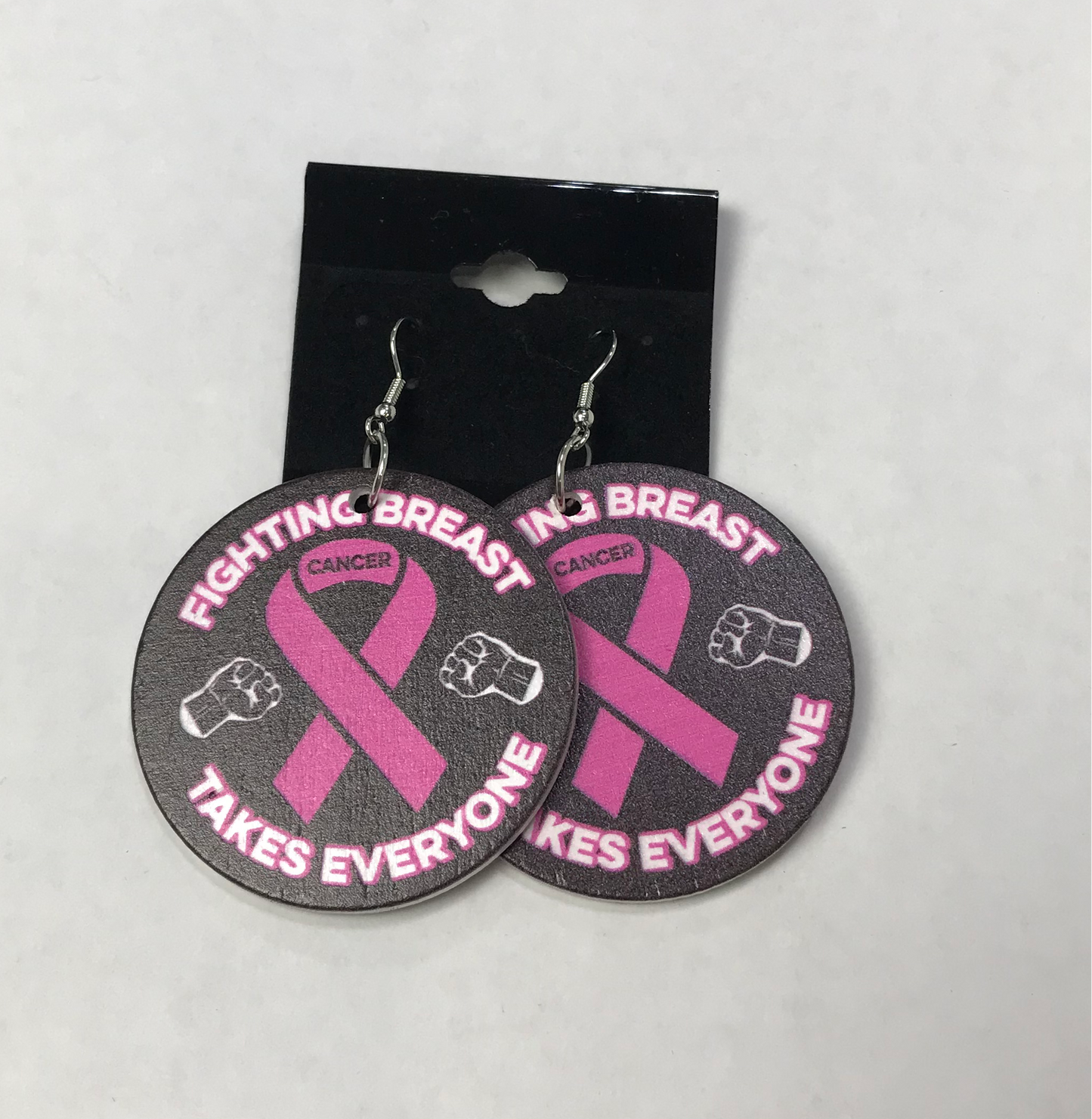 Fighting Takes Everyone Earrings Bambi Rae Collections