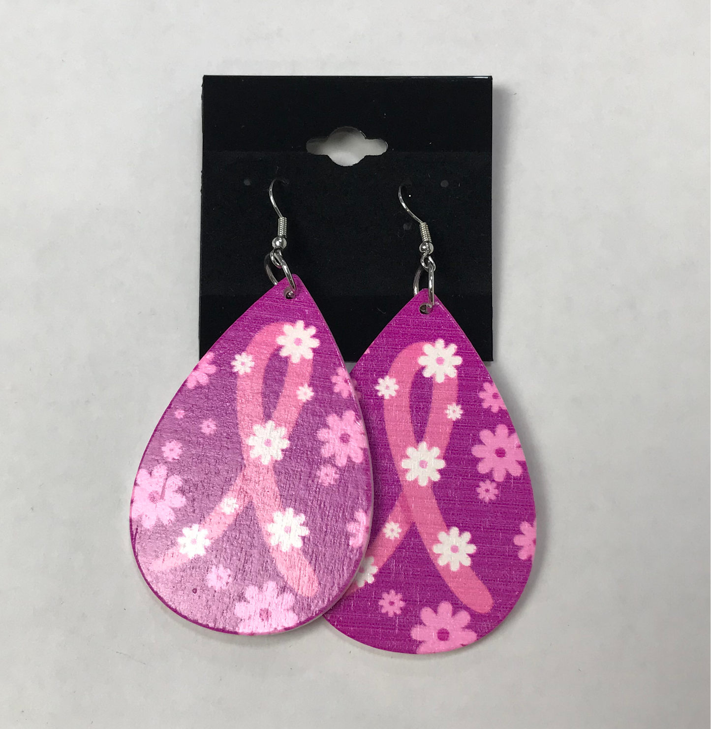 Flower Ribbon Earrings