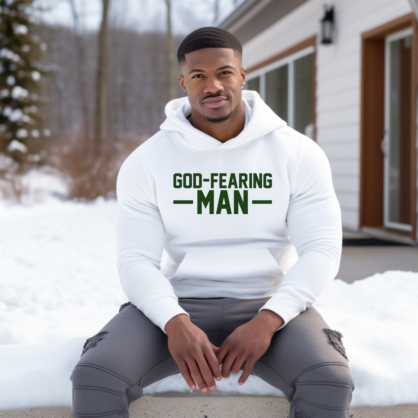 God Fearing Man Hoodie Hoodies Bambi Rae Collections