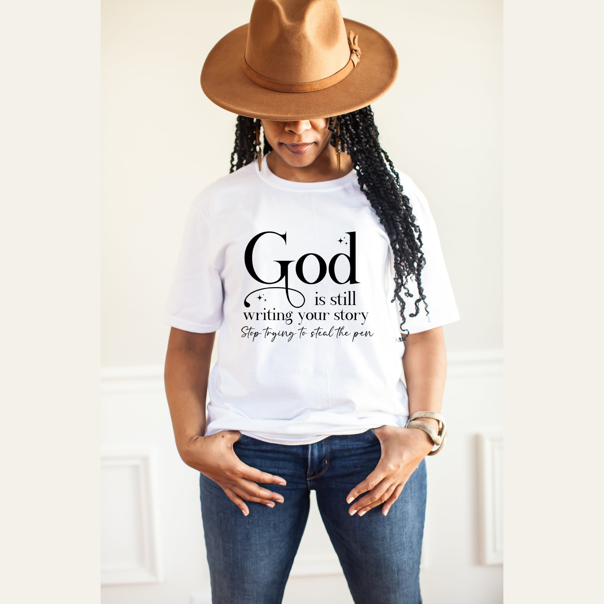 God is Still Writing Tshirt Custom Tshirt Bambi Rae Collections