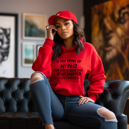 Jesus Dropped the Charges Hoodie Hoodies Bambi Rae Collections