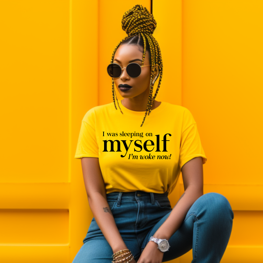 I Was Sleeping On Myself Tshirt