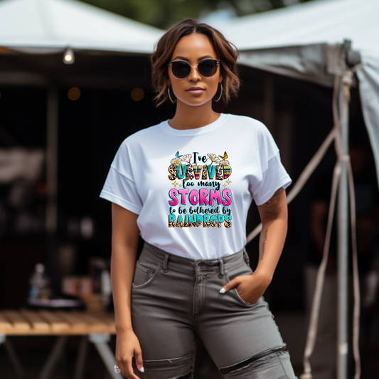 I Survived Too Many Storms T-shirt  Bambi Rae Collections
