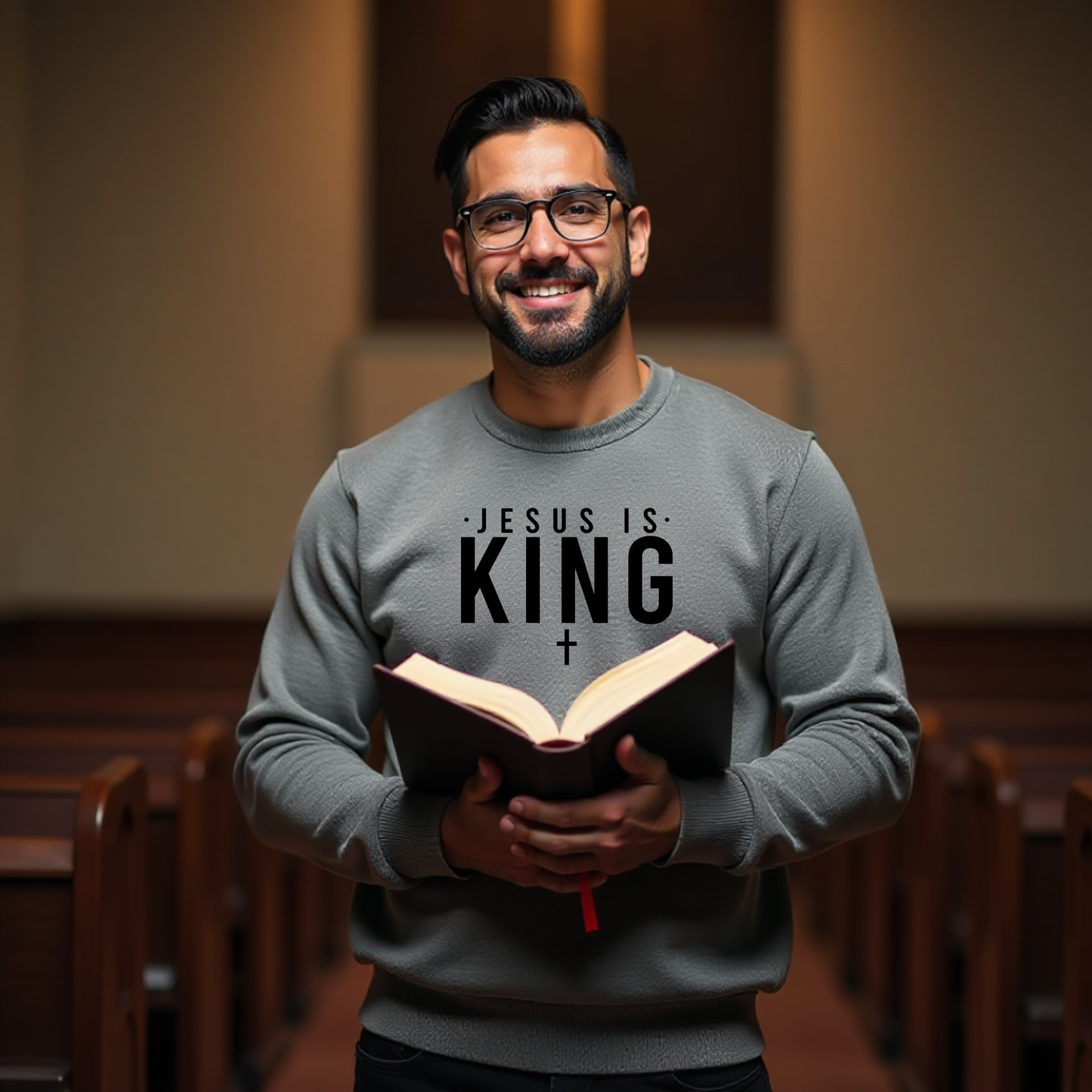 Jesus is King Unisex T-shirt