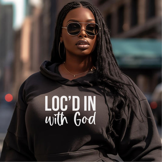 Loc'd In With God Unisex Tshirt Custom T-shirt Bambi Rae Collections