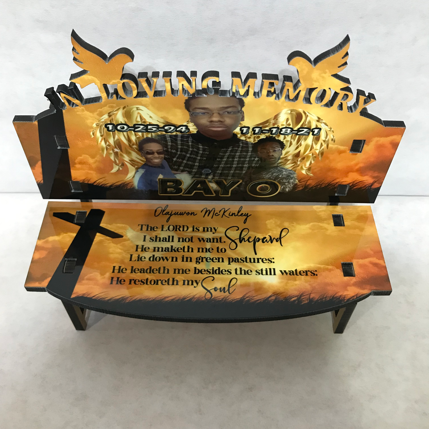 Memorial Bench Custom Memorial Bench Bambi Rae Collections