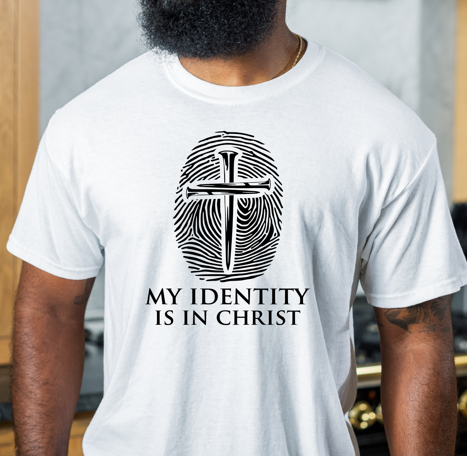 My identity is in Christ T-shirt Custom Tshirt Bambi Rae Collections