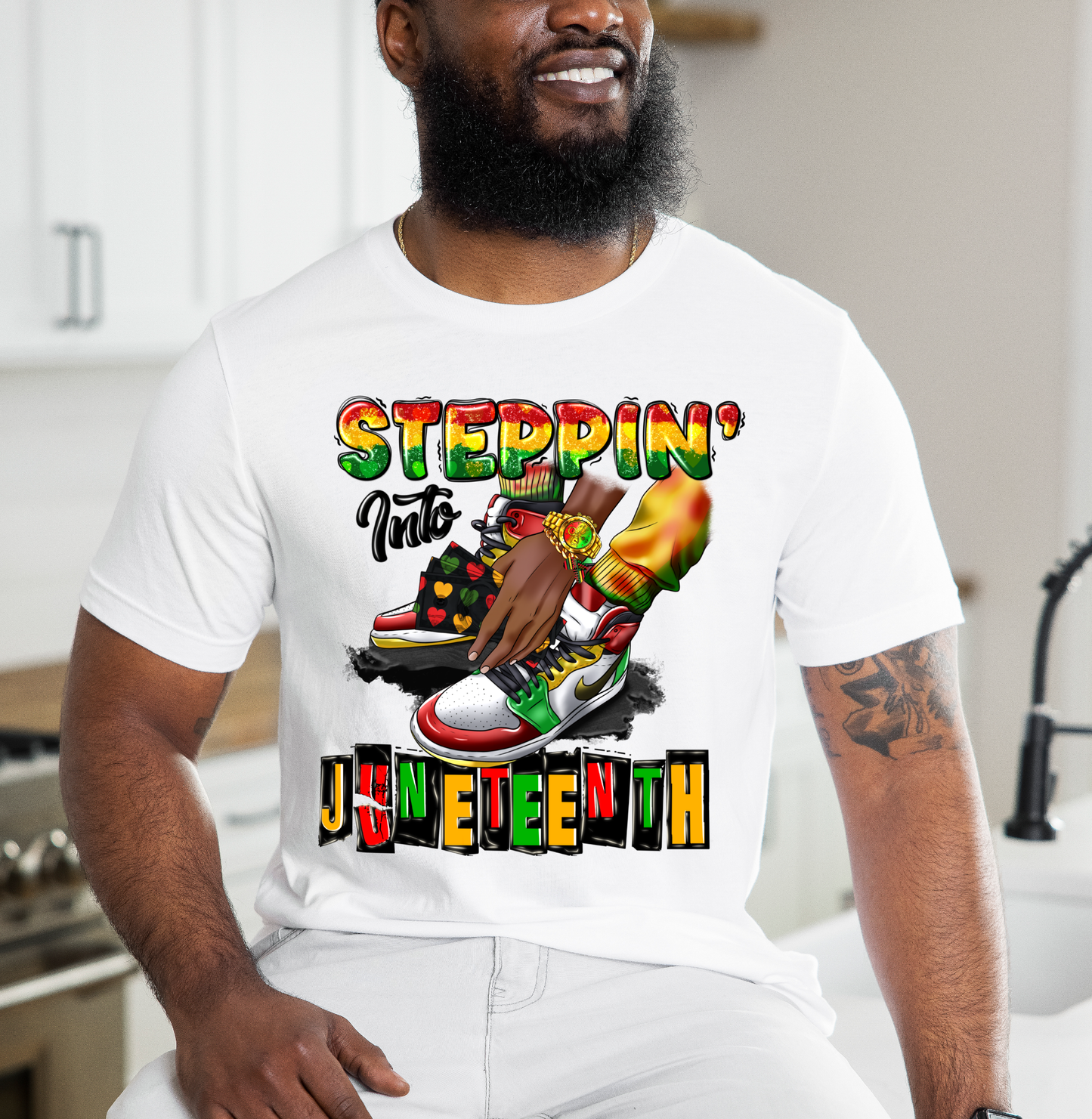 Steppin into Juneteenth Male