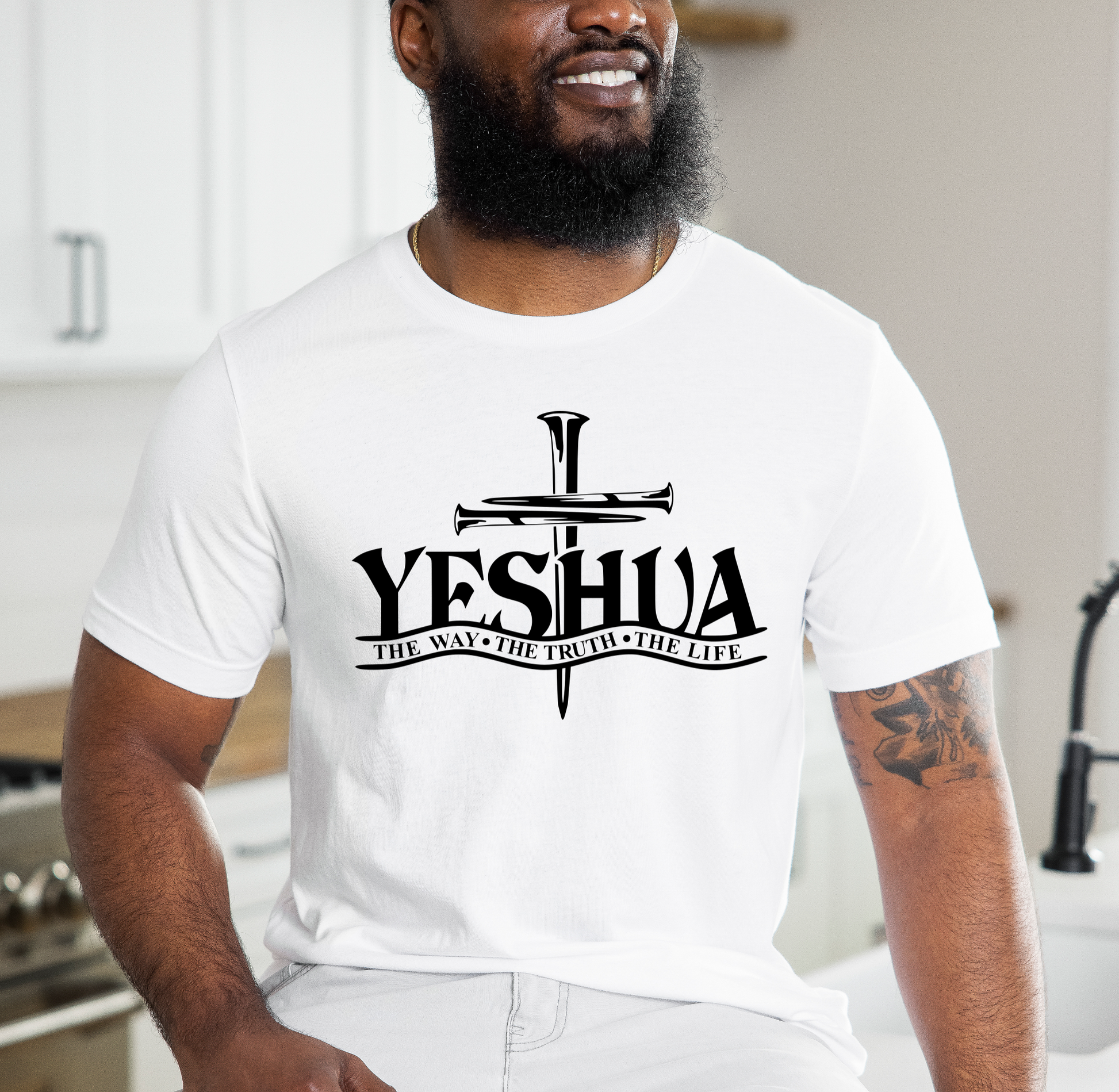 Yeshua the way the truth the life T-shirt Custom Tshirt Bambi Rae Collections