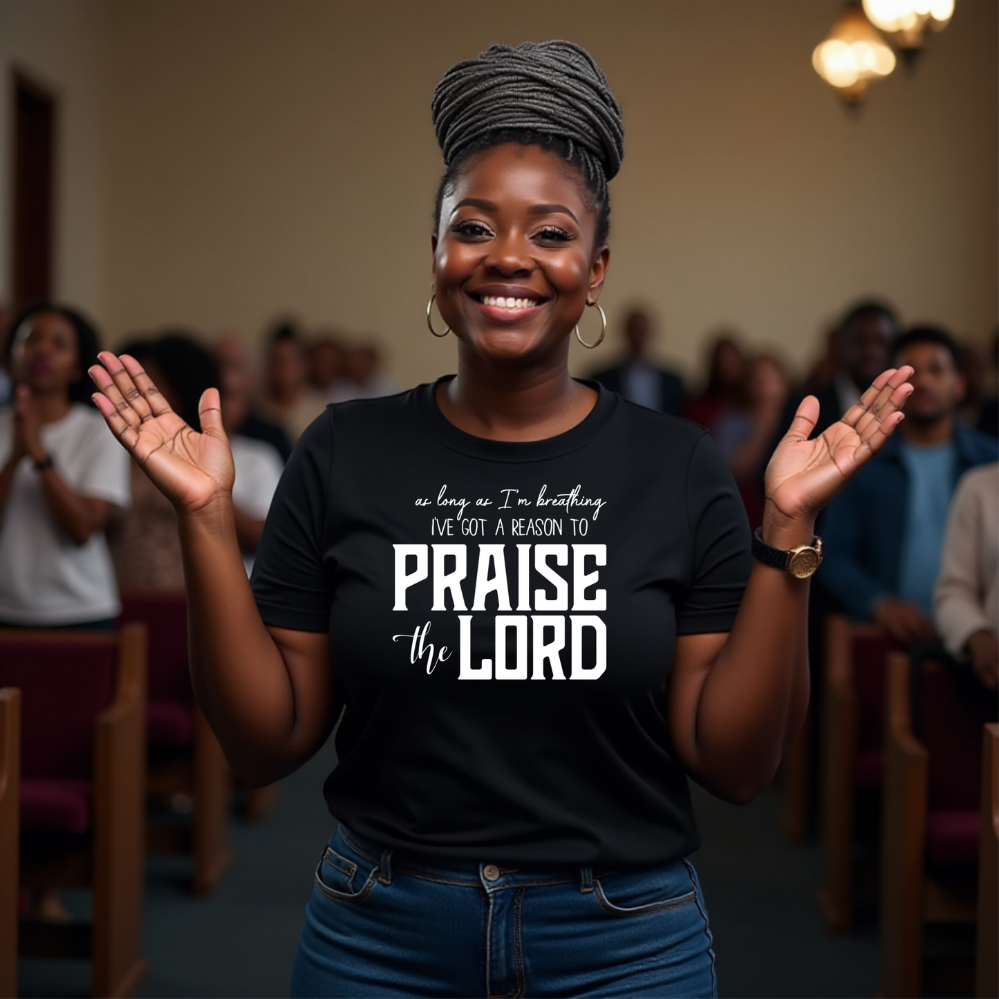 Praise the Lord Unisex Tshirt