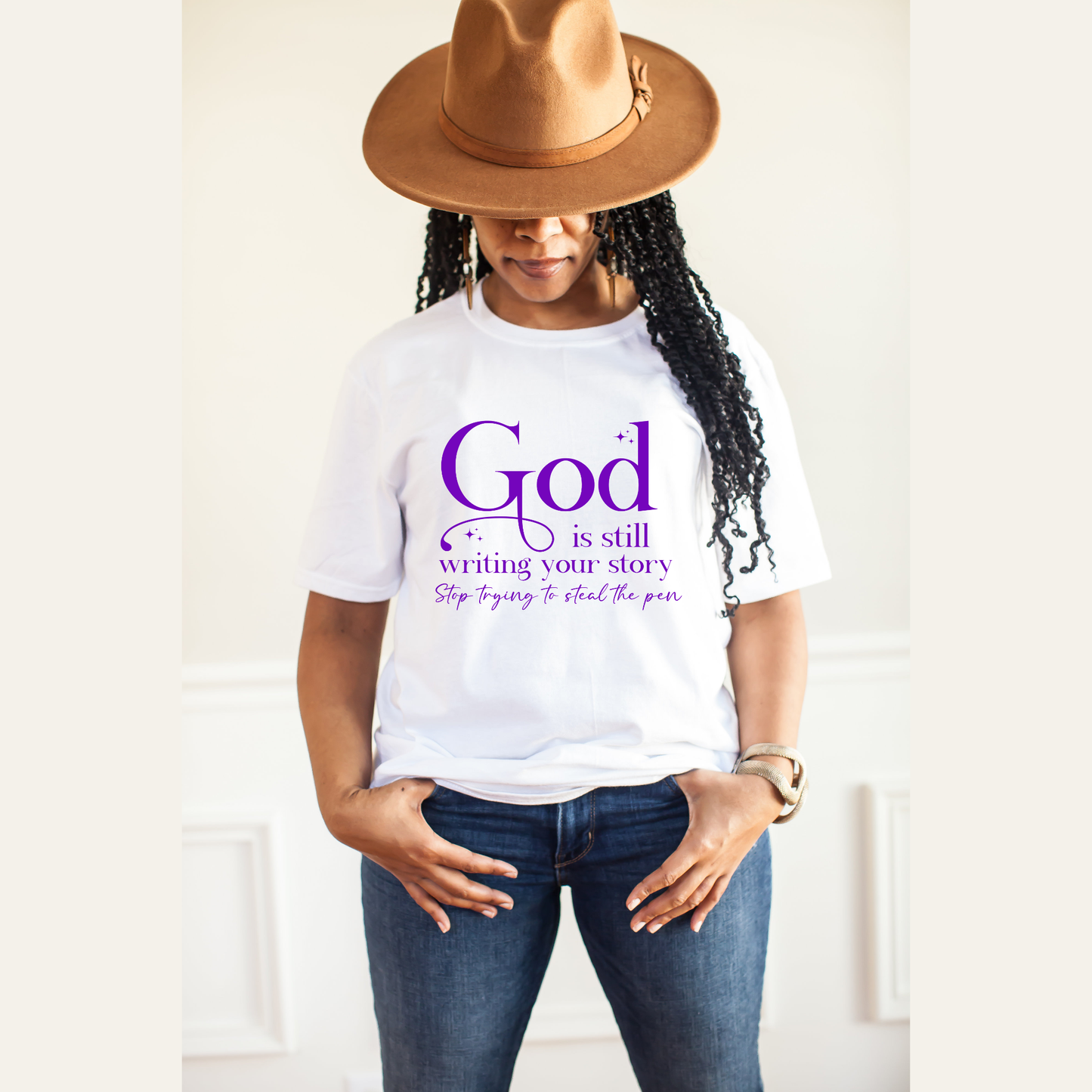 God is Still Writing Tshirt Custom Tshirt Bambi Rae Collections