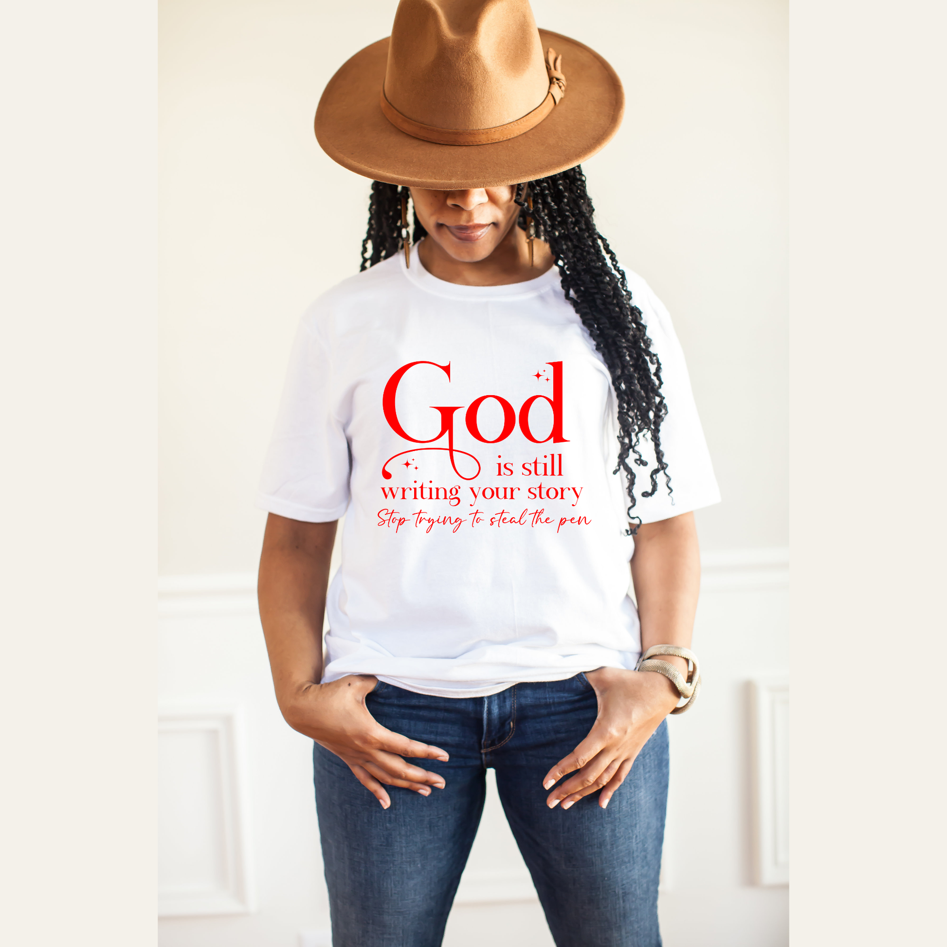 God is Still Writing Tshirt Custom Tshirt Bambi Rae Collections