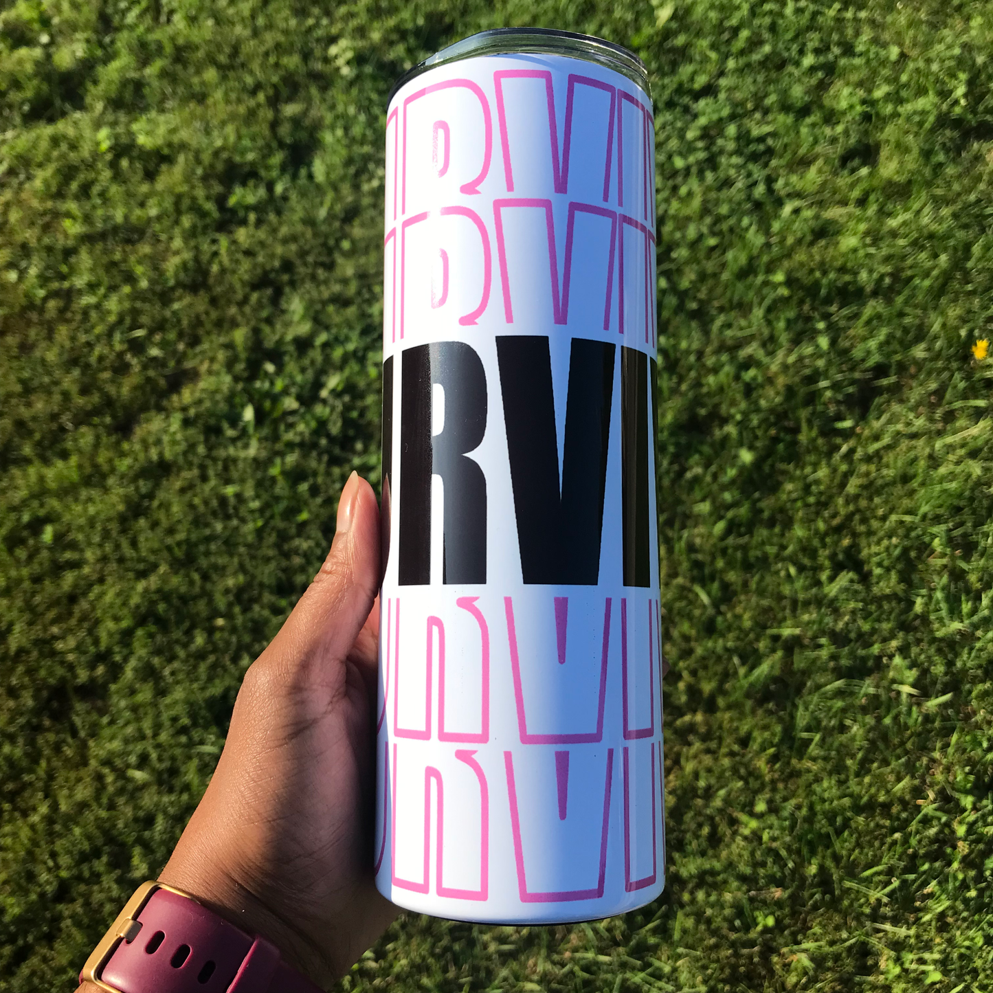 Breast Cancer Survivor Tumbler Custom Tumbler Bambi Rae Collections