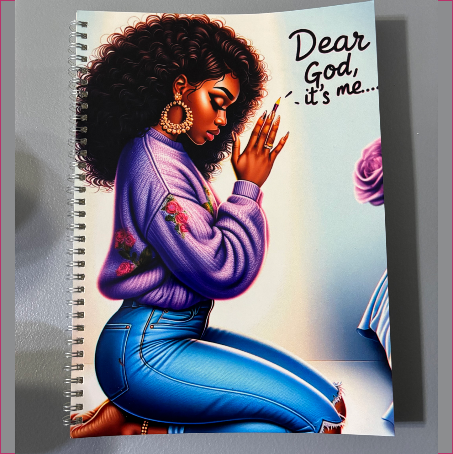 Dear God it's Me Notebook Journals Bambi Rae Collections DEAR GOD IT'S ME