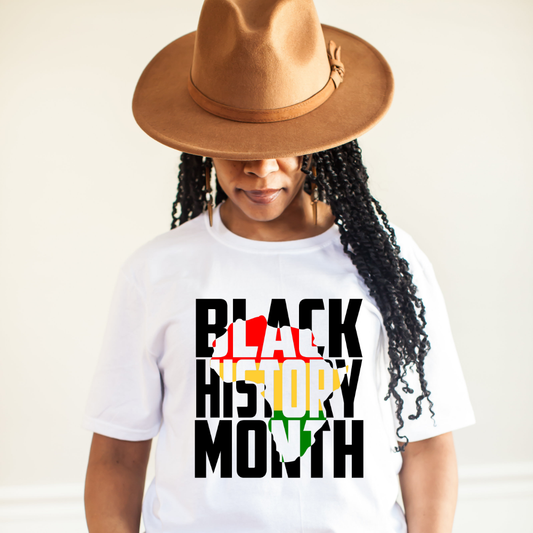 Black History Month Unisex T-shirt Custom T-shirt Bambi Rae Collections