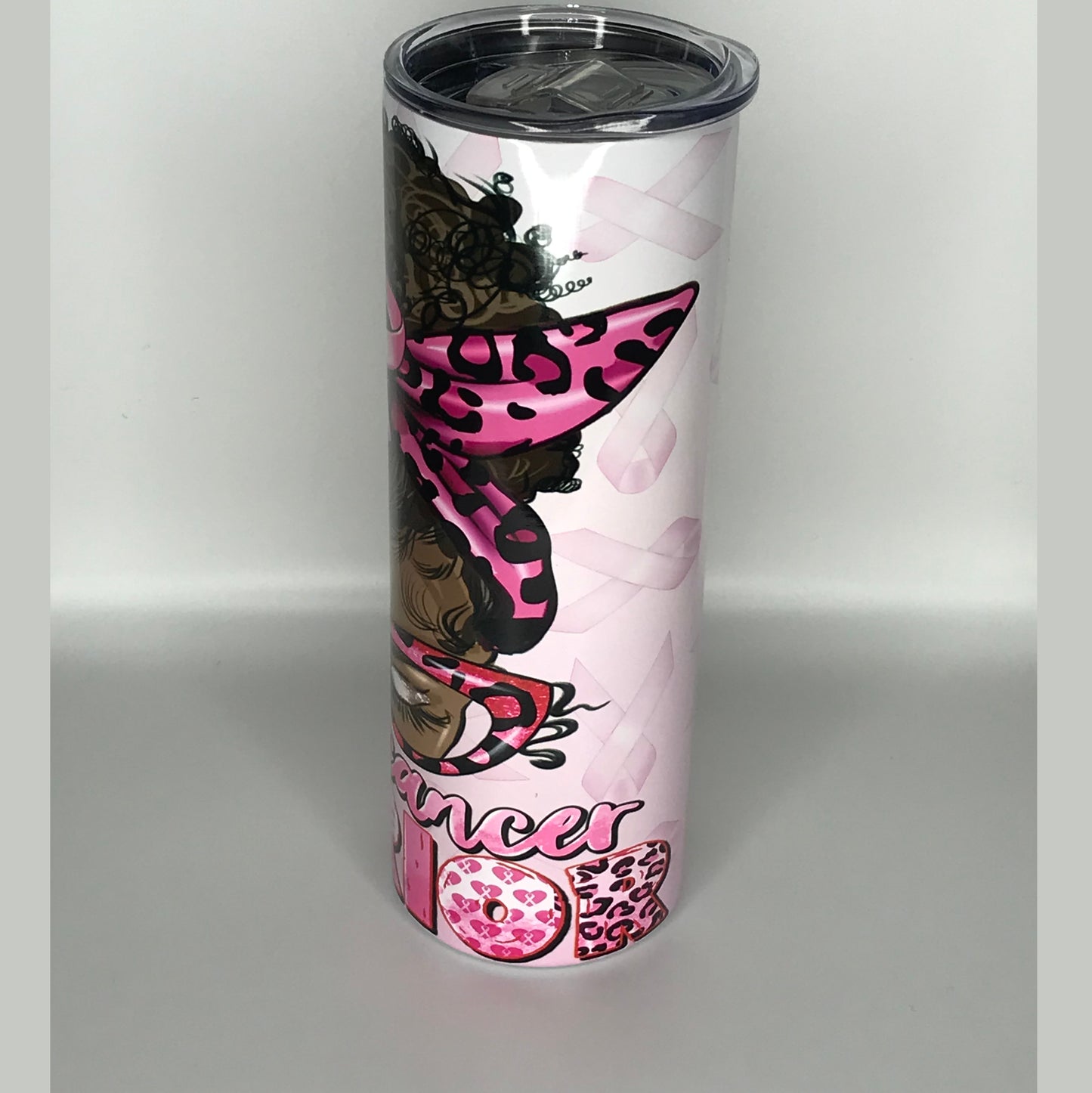 Breast Cancer Warrior Tumbler Custom Tumblers Bambi Rae Collections