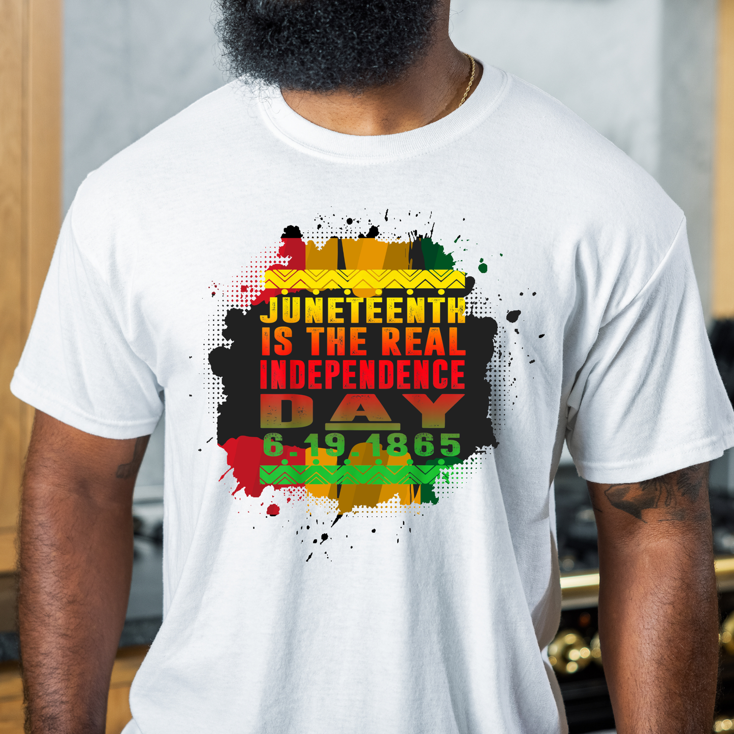 The Real Independence Unisex T-Shirt Custom T-Shirt Bambi Rae Collections