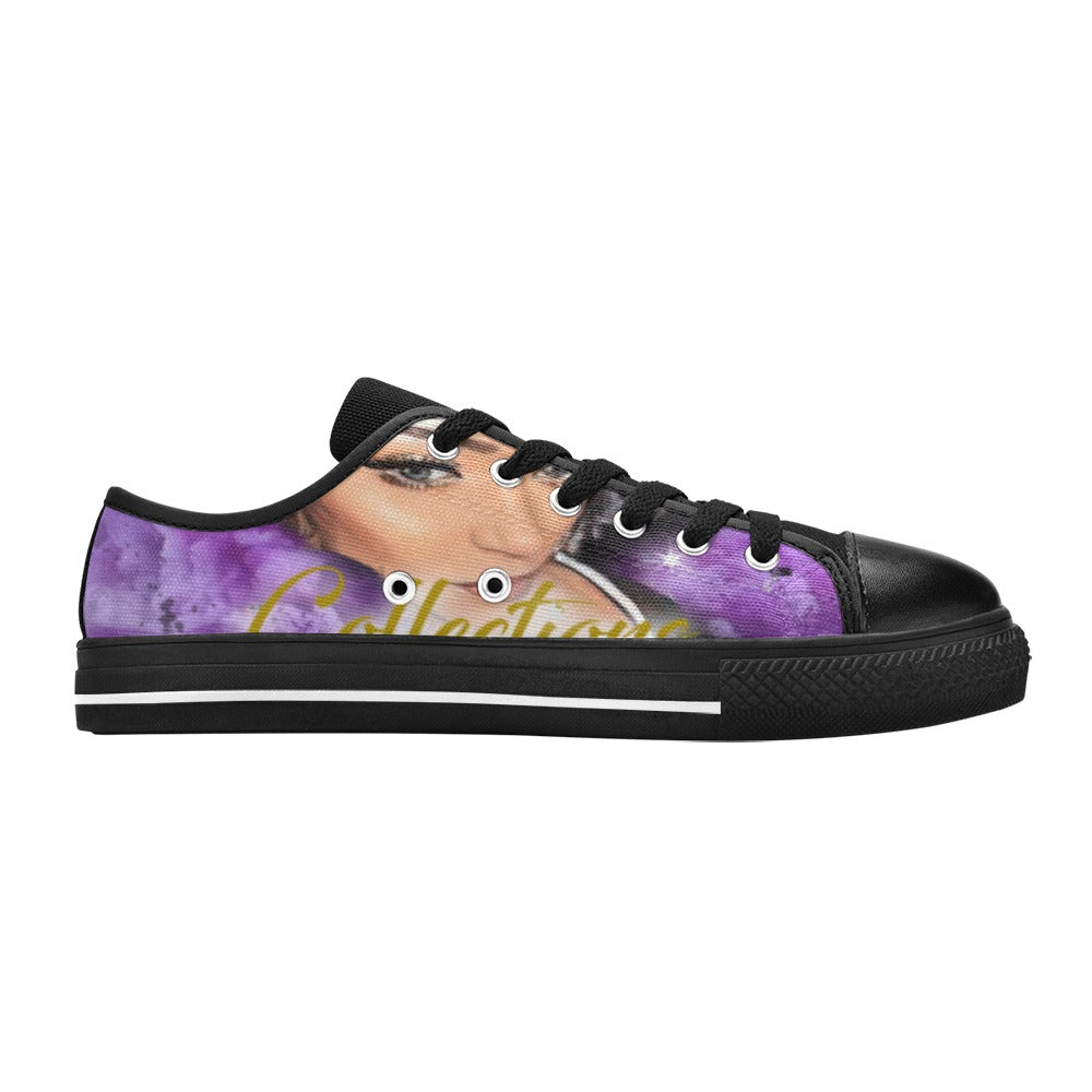 Custom Men's Classic Canvas Shoes (Model 018)