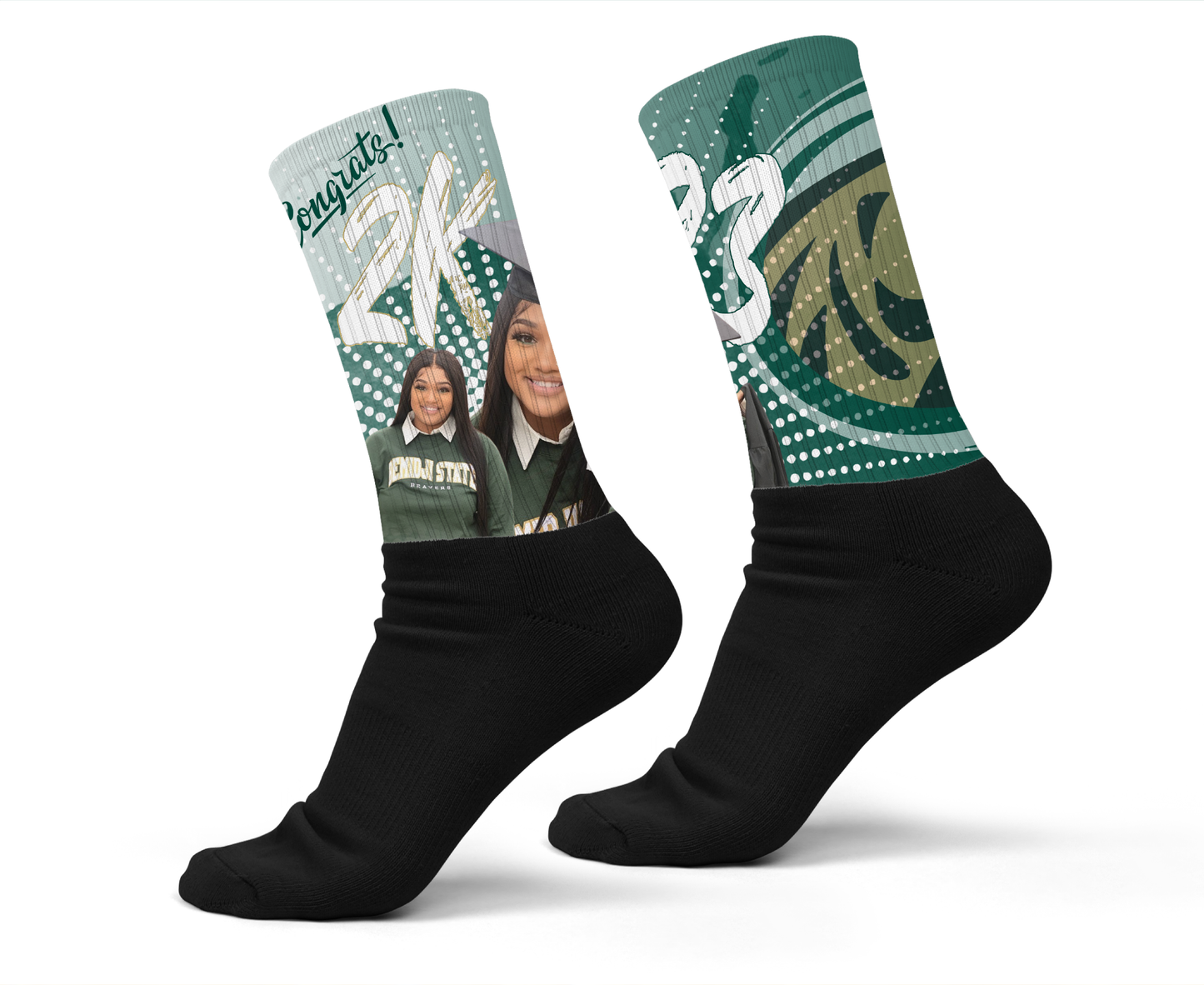 Custom Graduation Socks