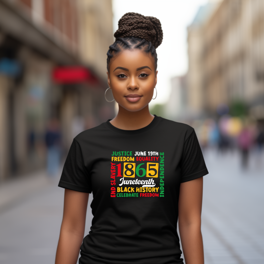 1865 Juneteenth Unisex Tshirt
