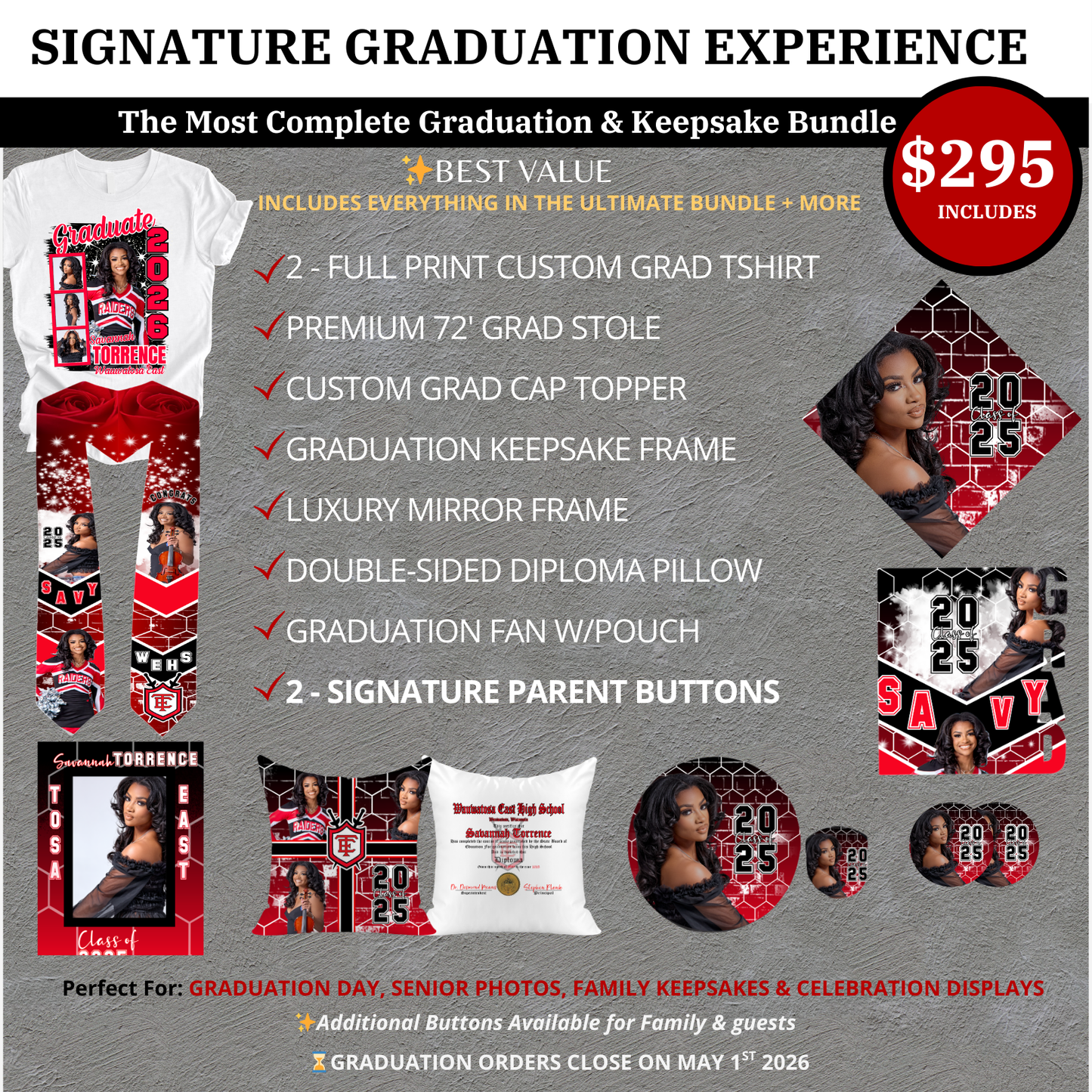 Custom Graduation Bundles