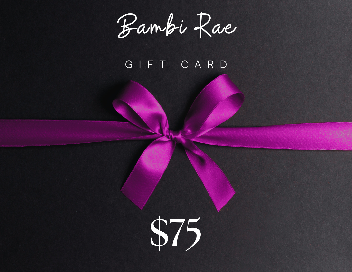 Bambi Rae Collections Gift Card
