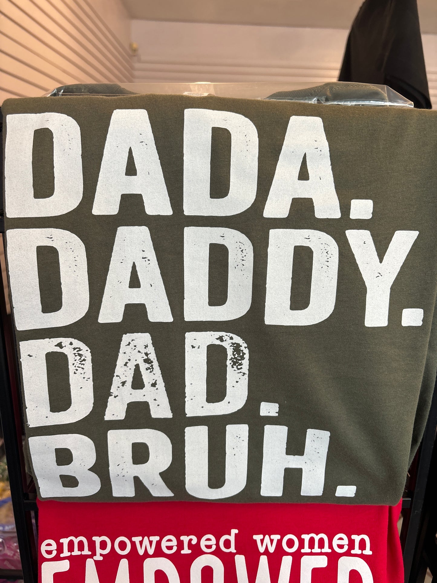 Dada, Daddy, Dad Bruh Unisex T-shirt