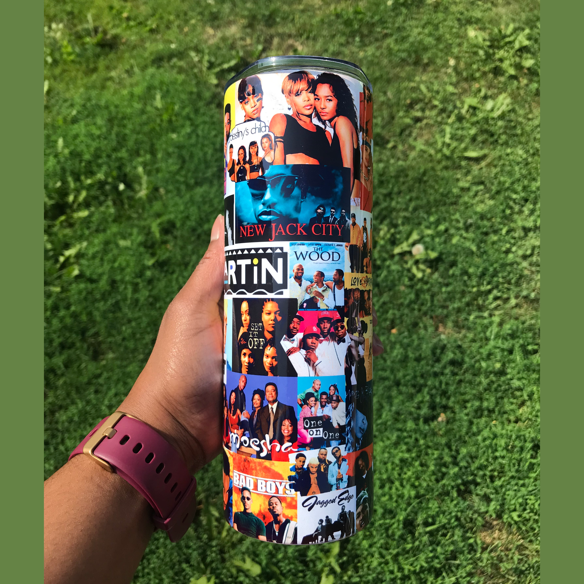 Love the 90s Tumbler Custom Tumbler Bambi Rae Collections   