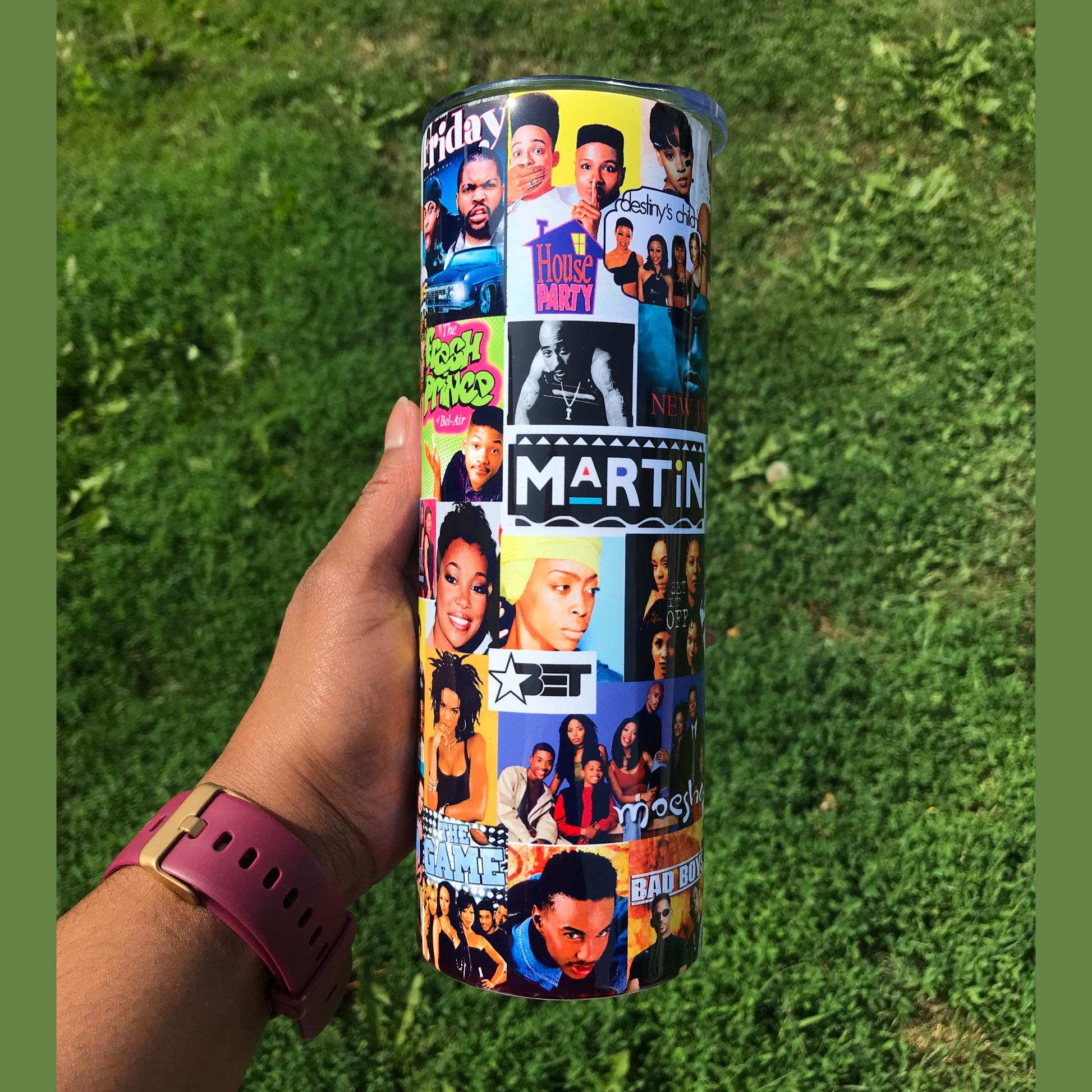 Love the 90s Tumbler Custom Tumbler Bambi Rae Collections   