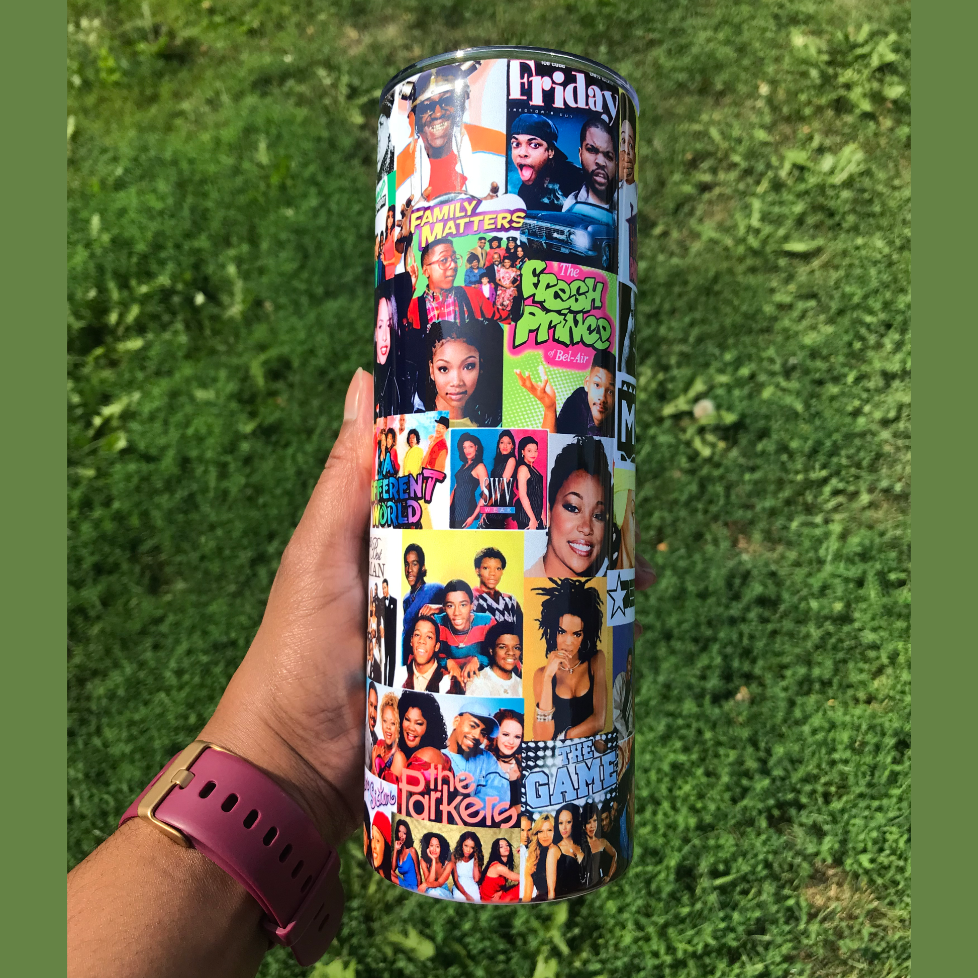 Love the 90s Tumbler Custom Tumbler Bambi Rae Collections   