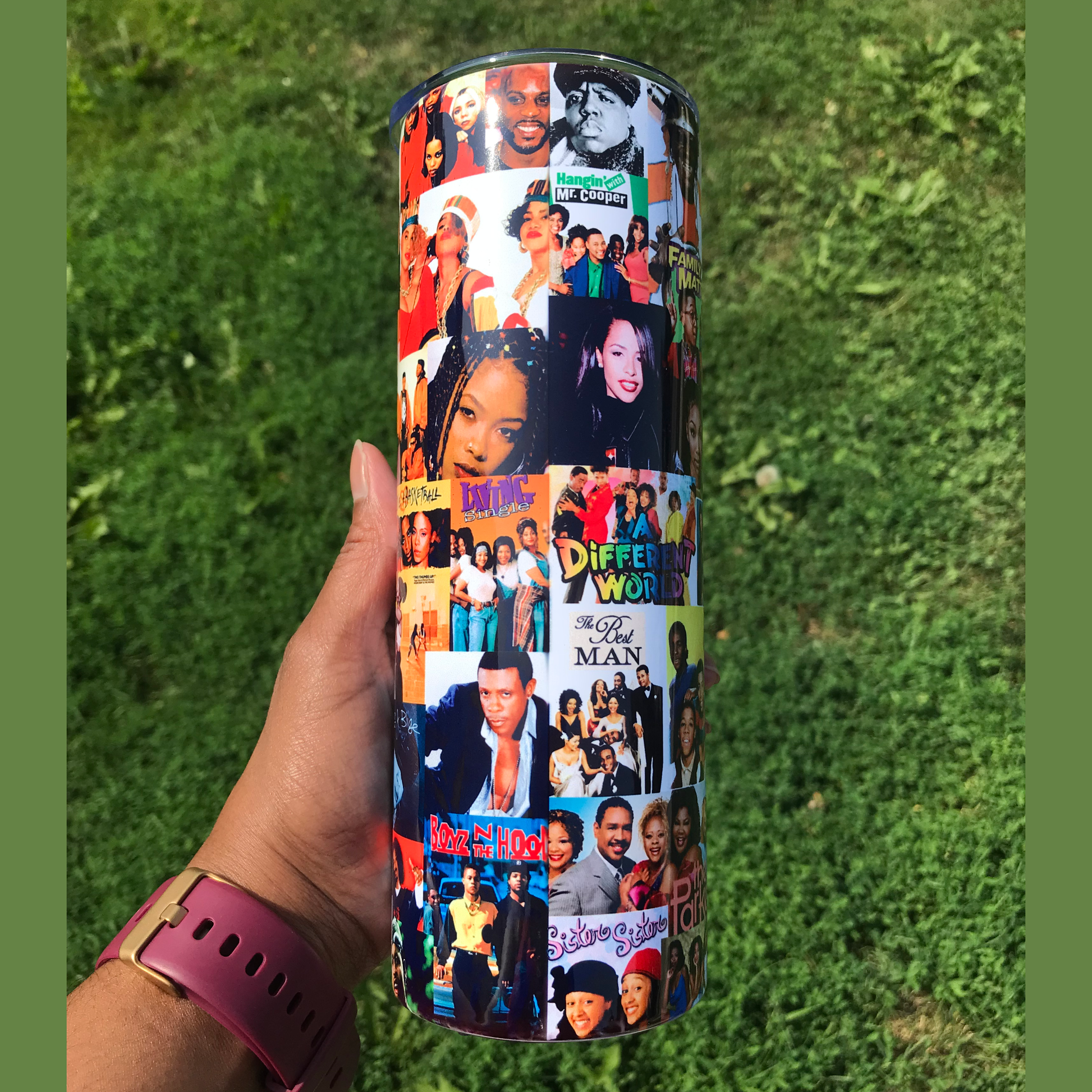 Love the 90s Tumbler Custom Tumbler Bambi Rae Collections   