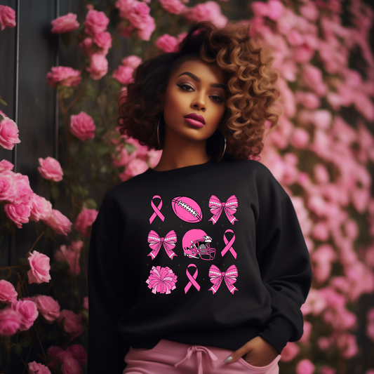 Breast Cancer Coquette T-Shirt