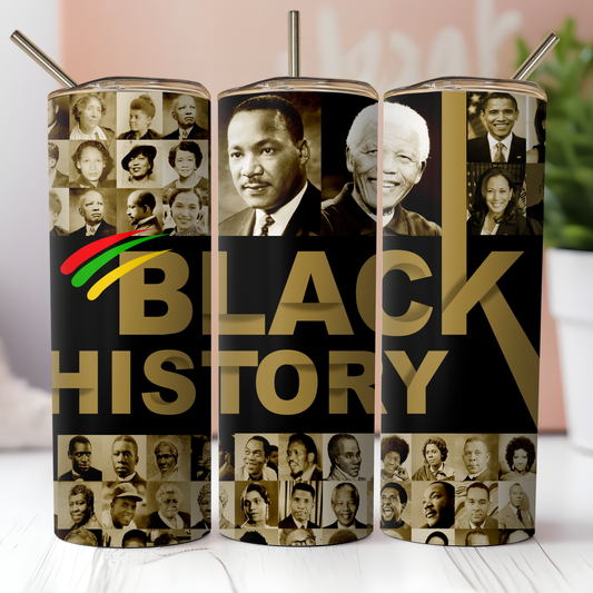 Black History Tumblers