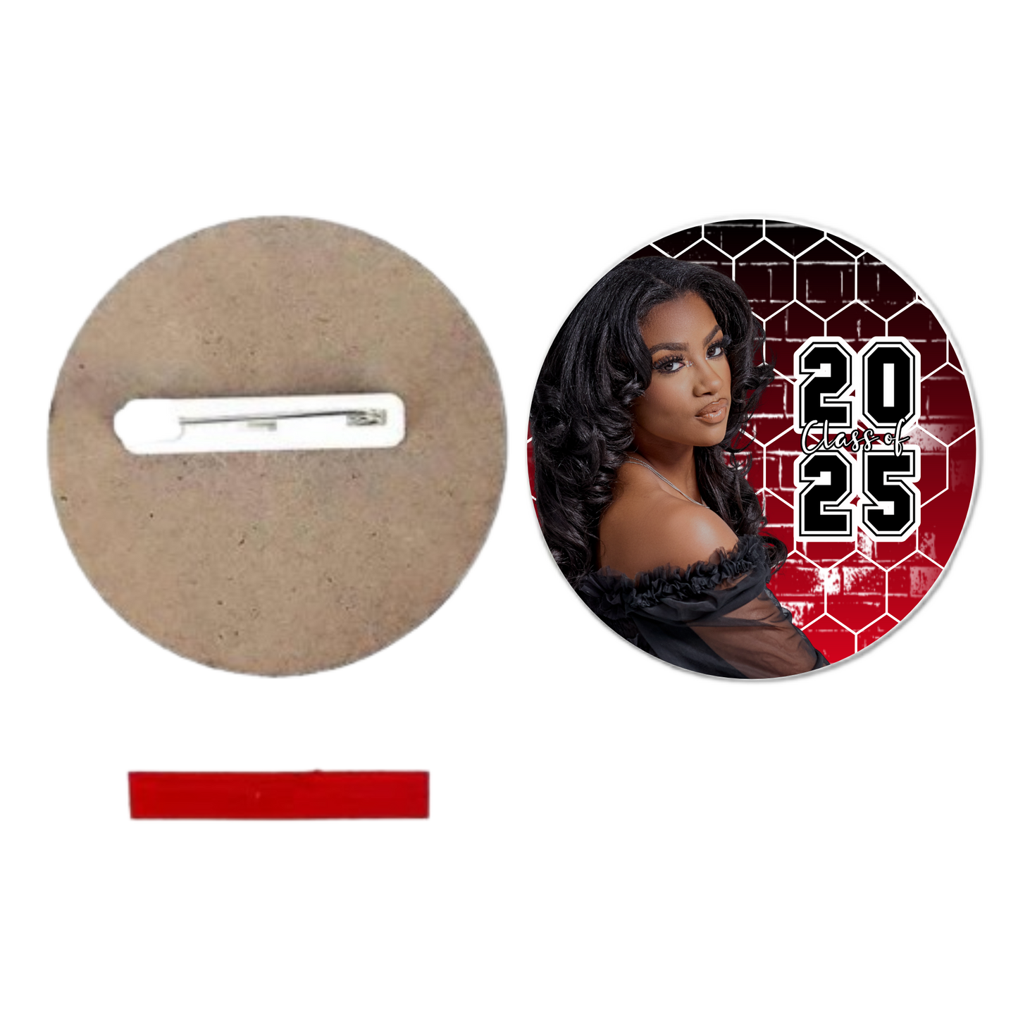 Custom Graduation Buttons (set of 5)