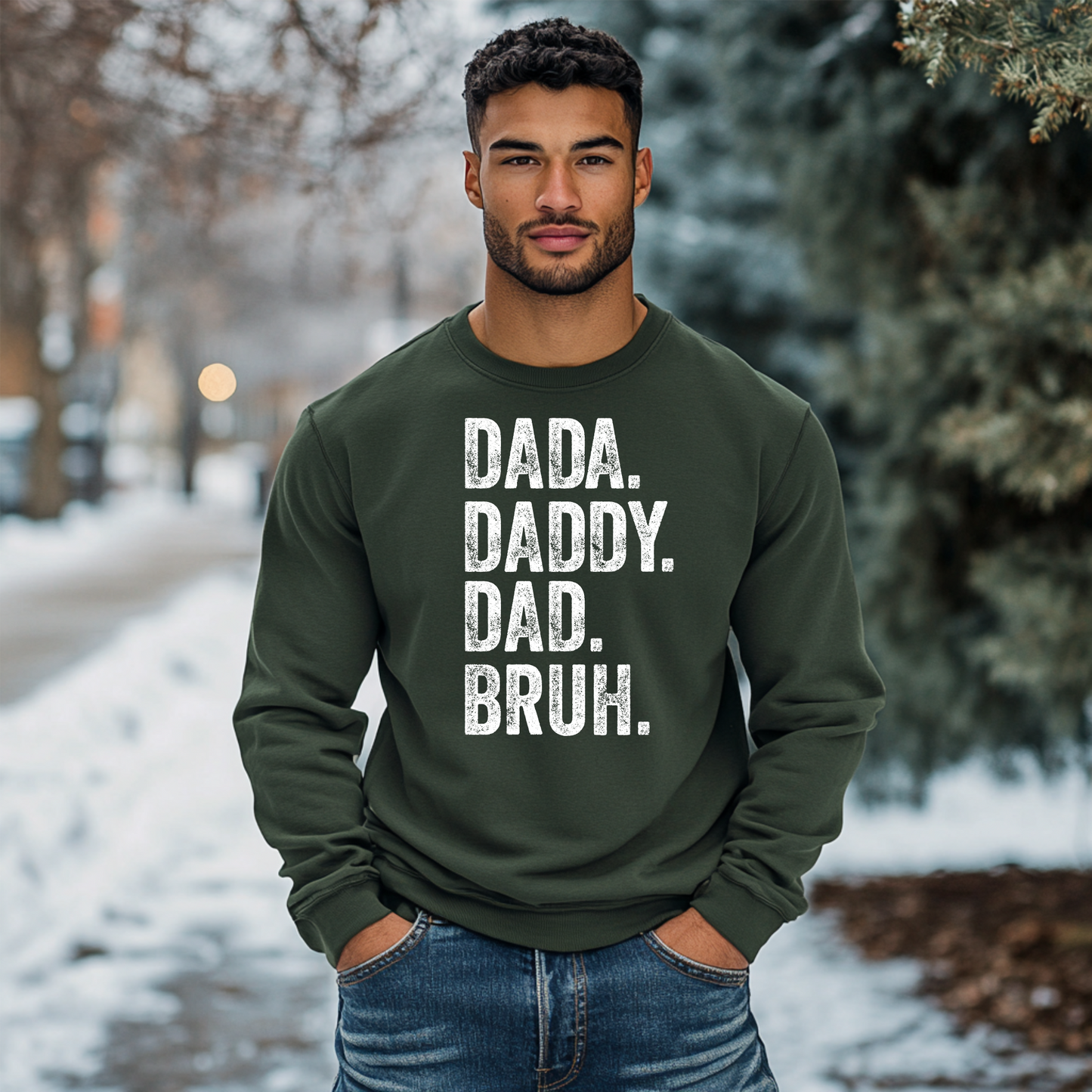 Dada, Daddy, Dad Bruh Unisex T-shirt