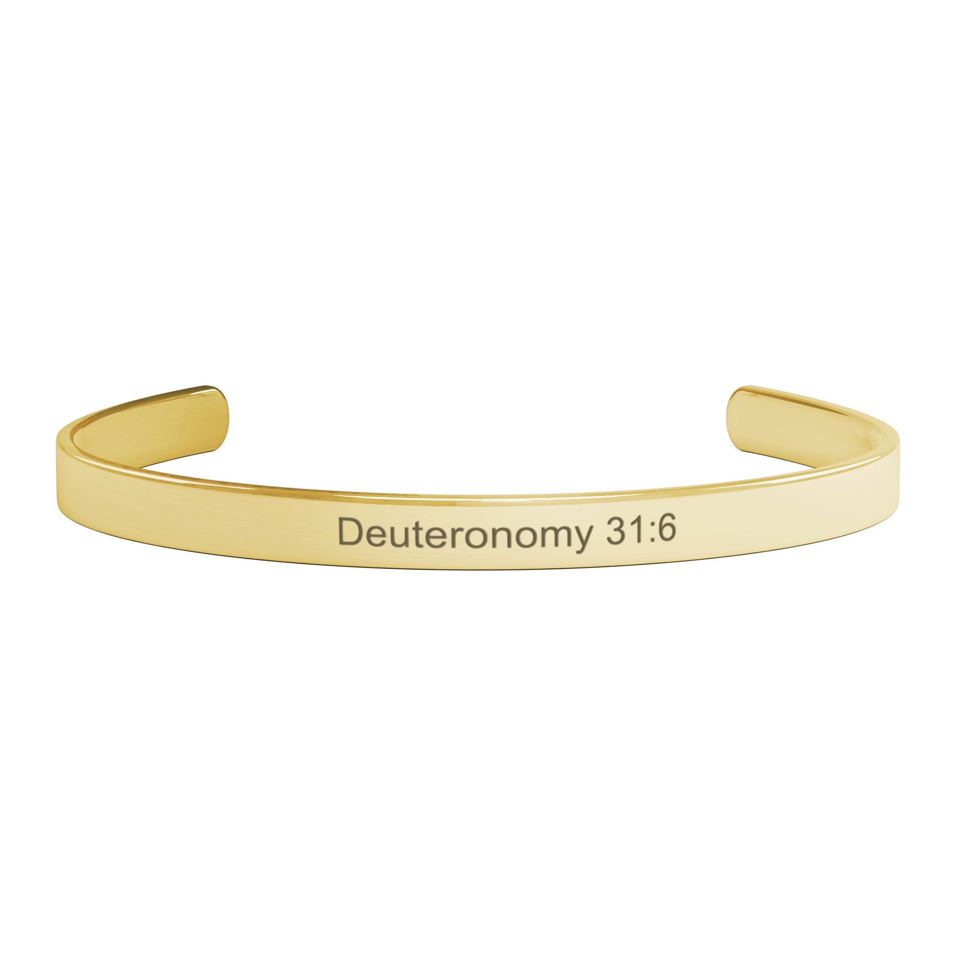 Deuteronomy 31:6 Jewelry teelaunch   