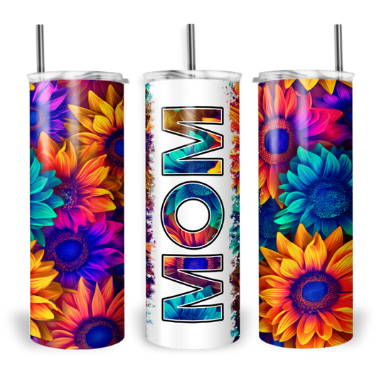 Mom Sunflower Tumbler tumbler Bambi Rae Collections   