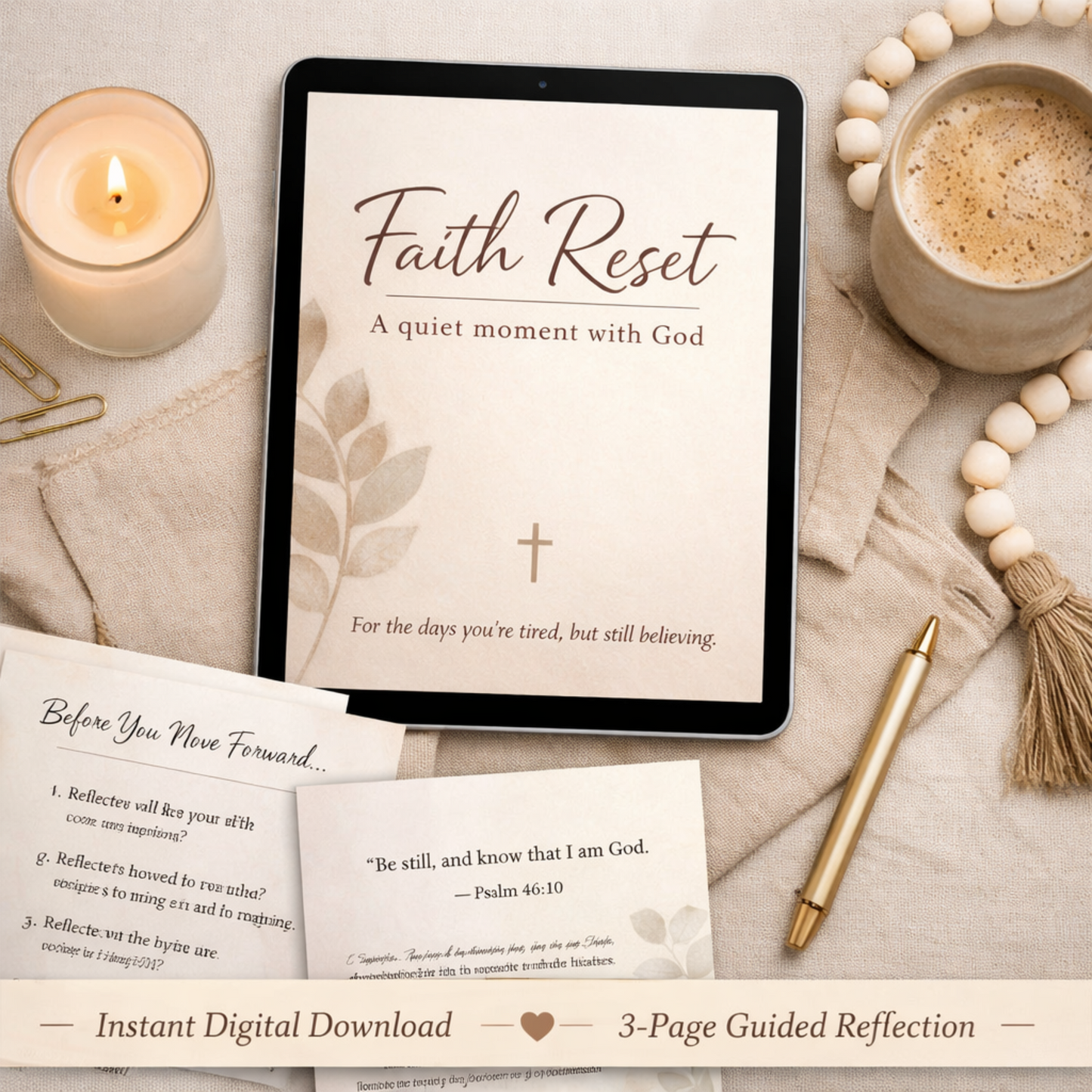 Faith Reset: A Quiet Moment with God (Digital Download)