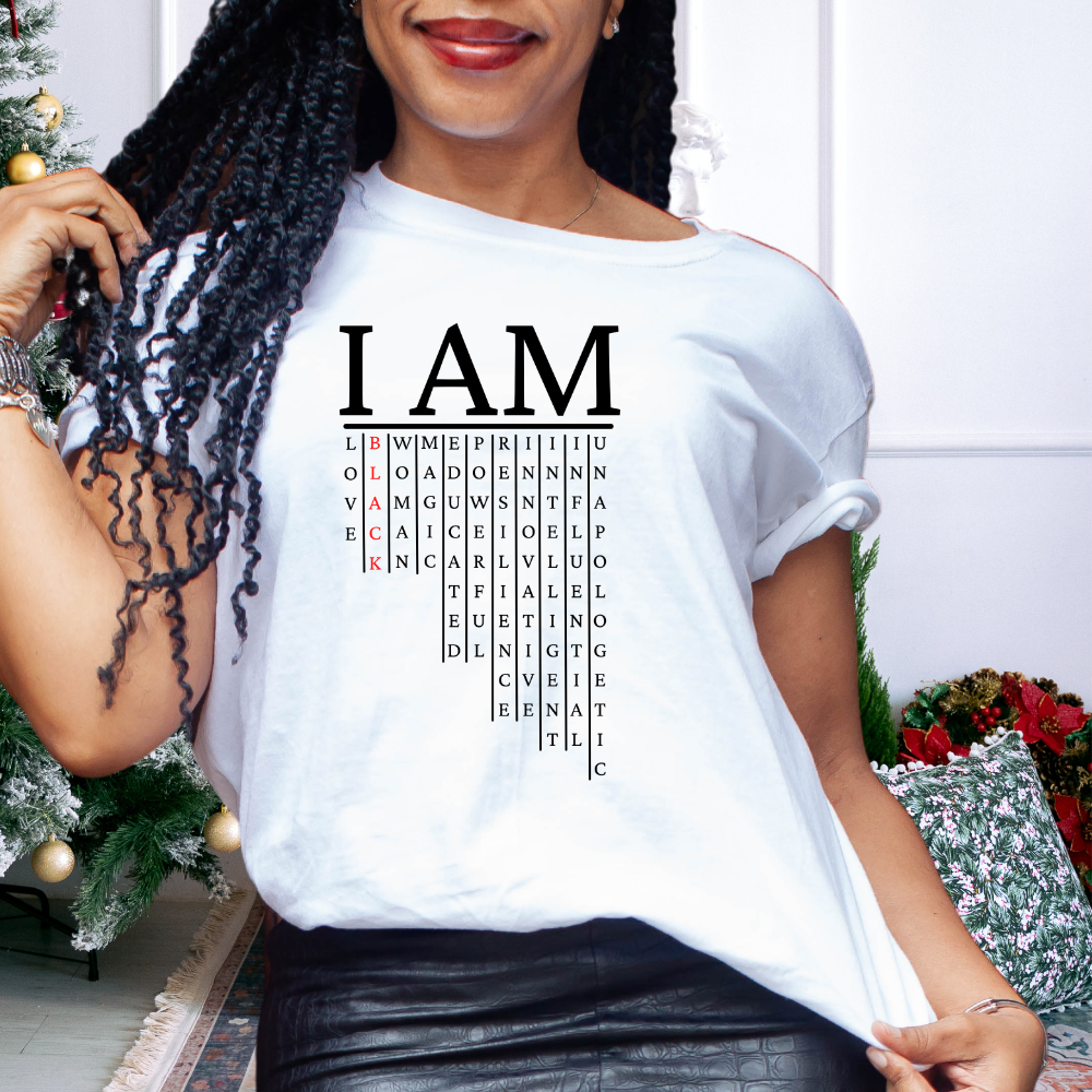 I Am Unisex T-shirt Custom T-shirt Bambi Rae Collections   