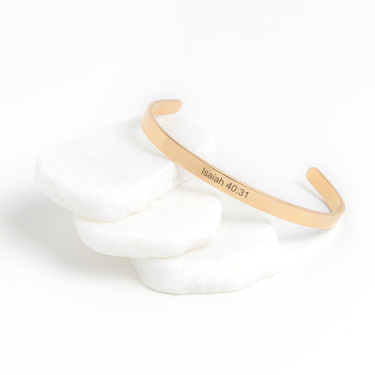 Isaiah 40:31 Jewelry teelaunch Rose Gold  