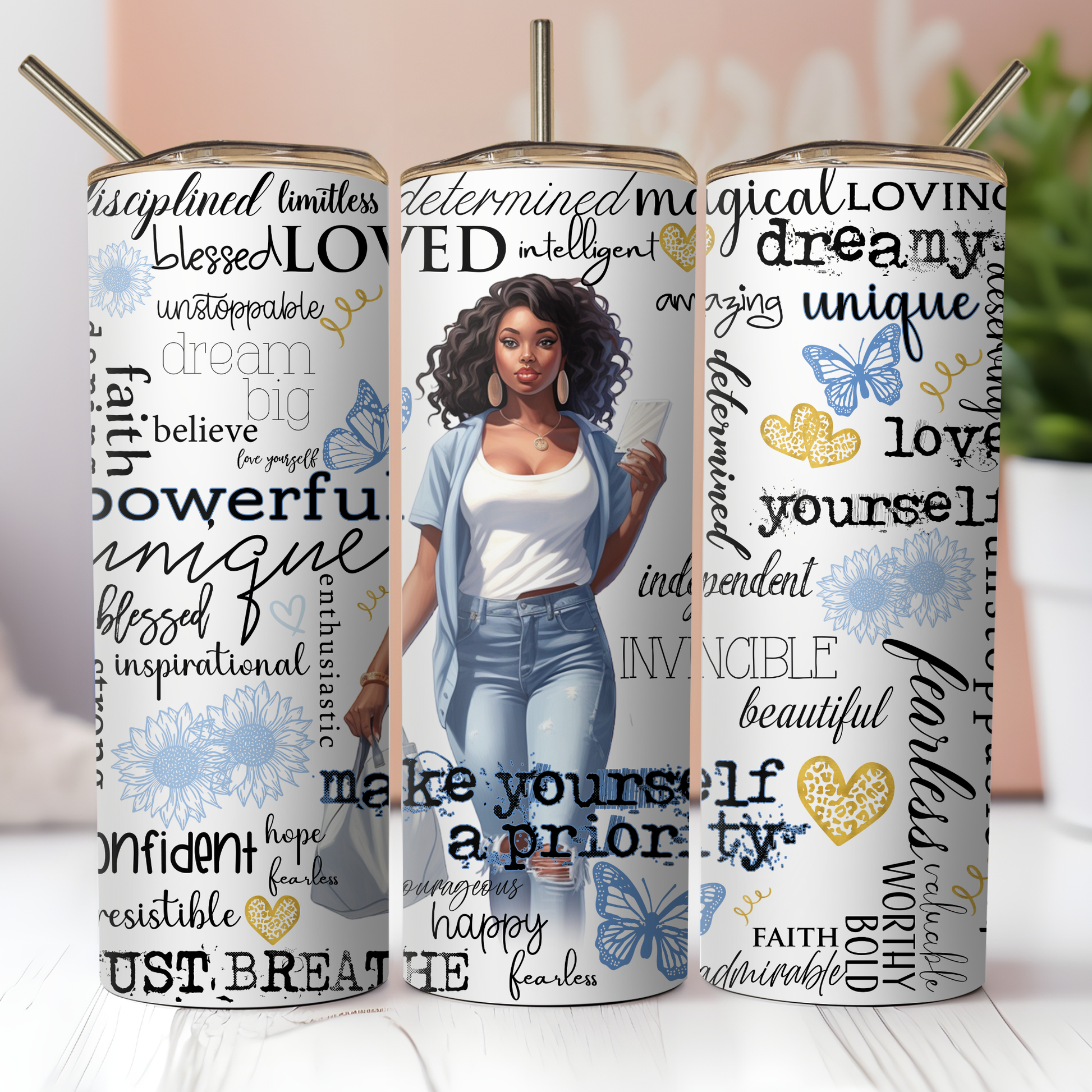 Love Yourself Tumbler tumbler Bambi Rae Collections   