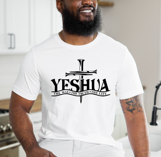 Yeshua the way the truth the life T-shirt Custom Tshirt Bambi Rae Collections   