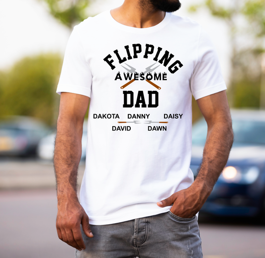 Flippin Awesome Dad Grillin Edition T-Shirt