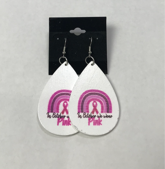 Pinktober Earrings