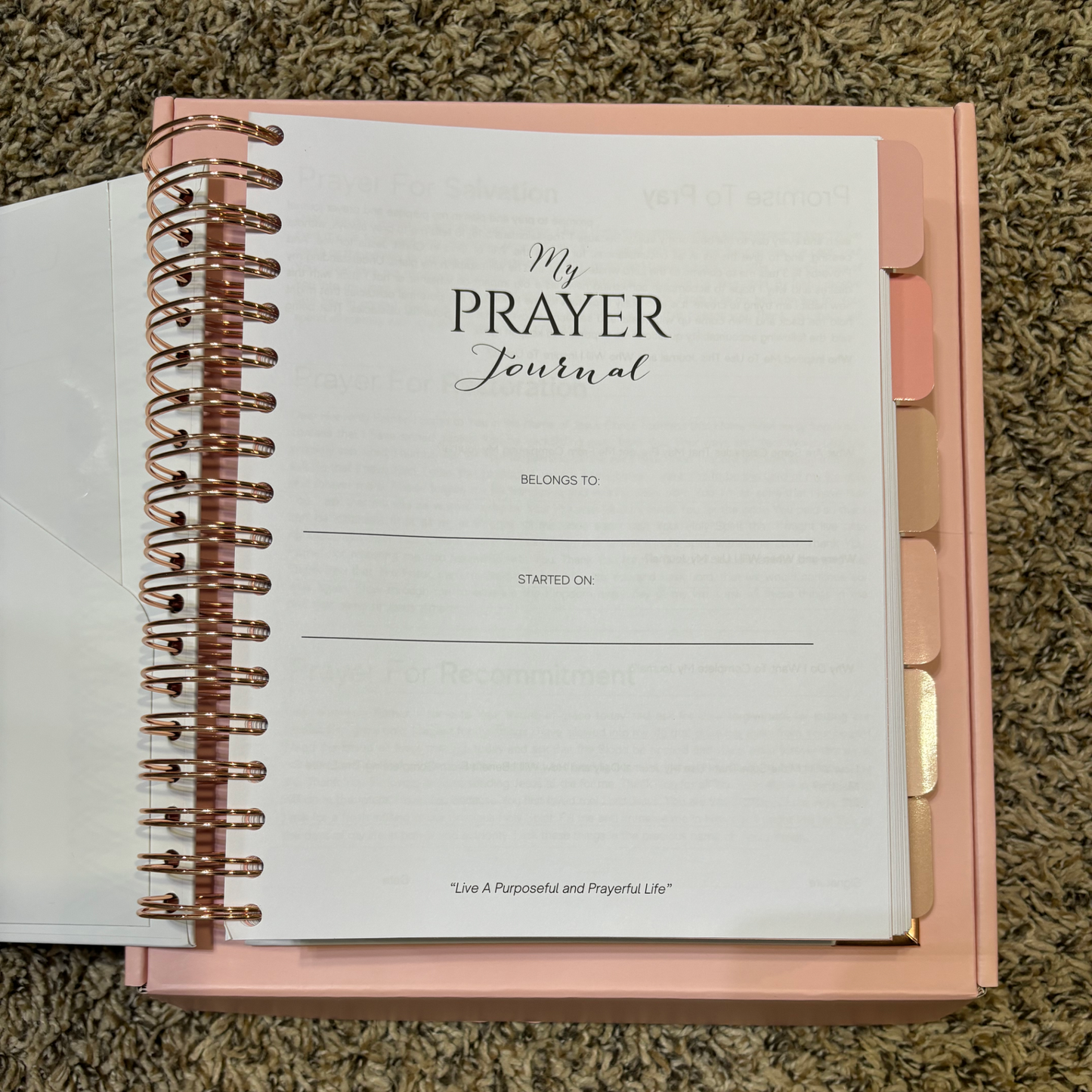 Prayer Journal