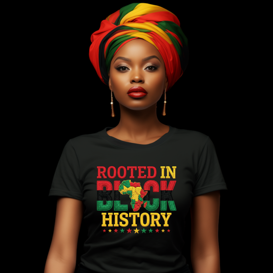 Rooted In Black History Unisex T-shirt