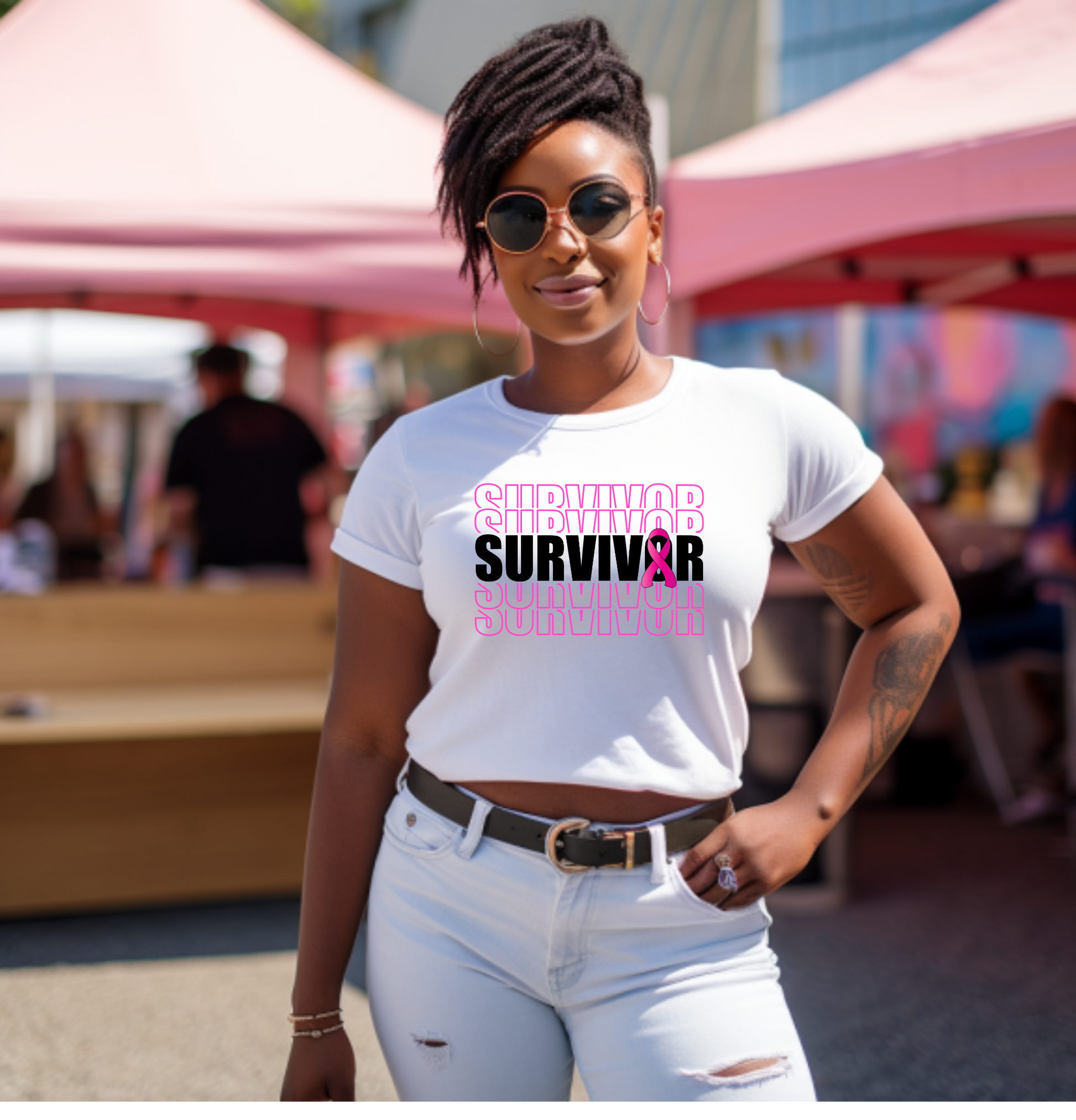 Survivor Tshirt Custom T-Shirt Bambi Rae Collections   