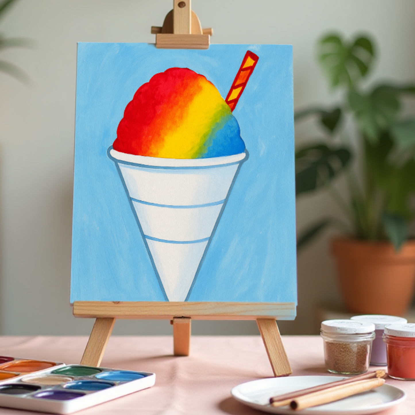 Snow Cone Canvas